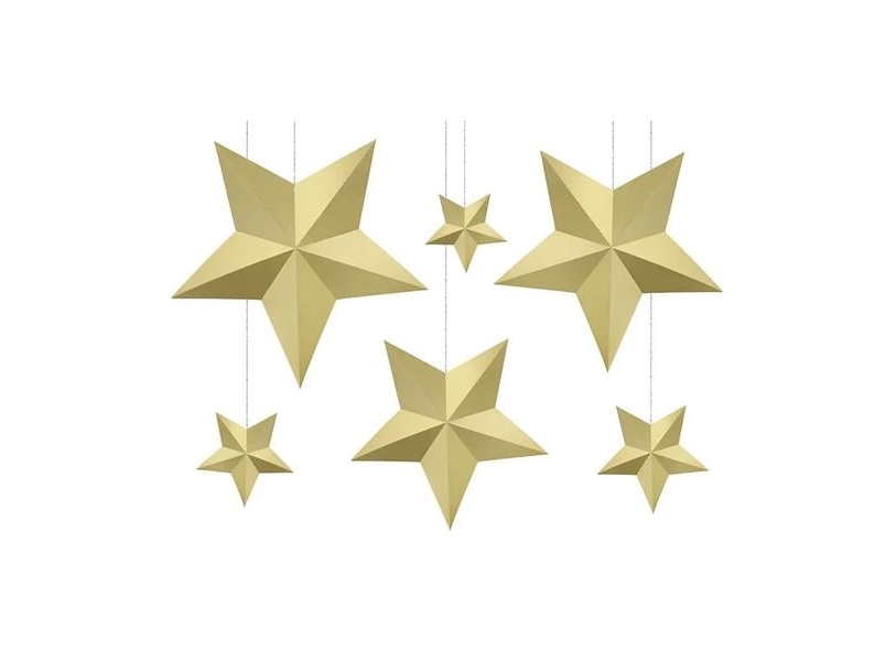 Guld Dekoration Stjerner