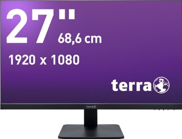 Wortmann Ag Terra 3030229 Computerbildschirm 68,6 Cm (27") 1920 X 1080 Pixel Full Hd Led Schwarz (3030229)