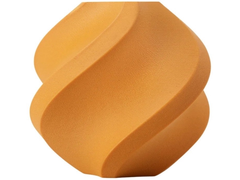 Bambulab Bambu Lab Pla Wood Filament 1.75Mm 1Kg - Rinkinyje Su Daugkartinio Naudojimo Rite - Ocher Geltona
