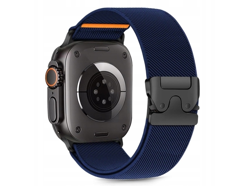 Tech-Protect Nylon-Clasp Für Apple Watch 6/7/8/9/10/Se/Ultra 1/2 (44/45/46/49 Mm) Navy