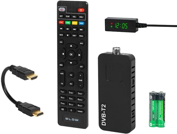 Avkodare tuner DVB-T2 BLOW 6006FHD MINI | TV, Ljud & Bild - Digital tv-mottagare - Digital-TV-mottagare | GameStuff