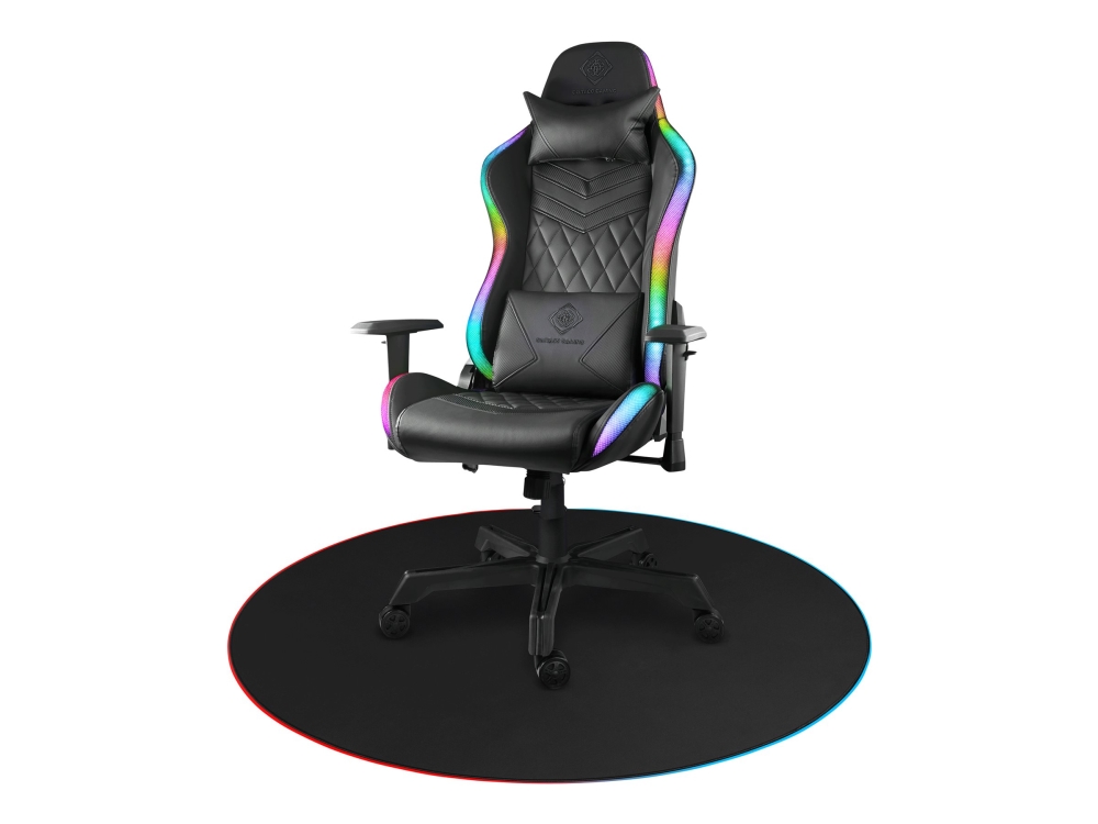 DELTACO Deltaco Gaming DFP430 Gulvmåtte RGB, sort 7333048057051 Modsvarer: N/A