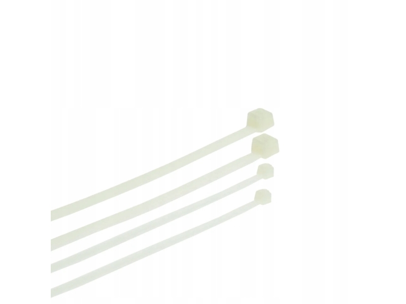 PLASTROL plastikkabelbinder hvid 2,5 x 150 mm 100 stk