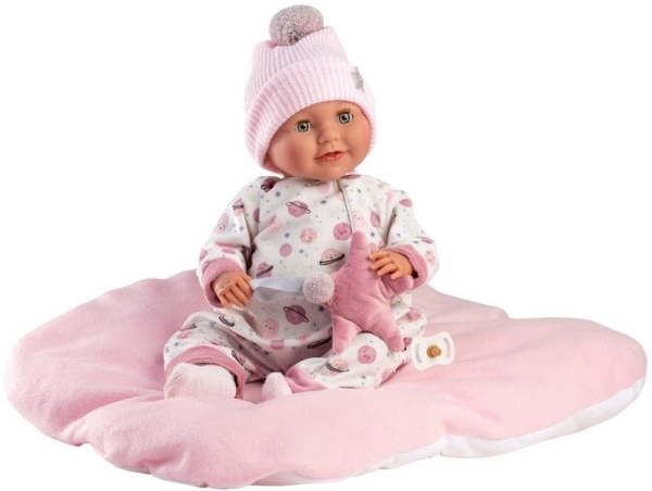 Llorens 74132 Heidi Weinende Babypuppe 42 Cm Mit Kissen
