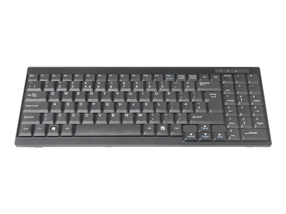 Digitus - For Kvm - Tastatur - Qwerty - Engelsk - Sort