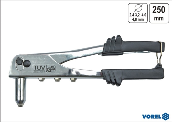 Toya Sa Poland VOREL RANKINĖ RIVETER, CROMUOTA 70023