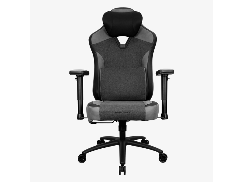 Thunderx3 Eaze Loft, Universal Gamingstol, 125 Kg, Polstret Sæde, Polstret Ryglæn, Sort, Stål