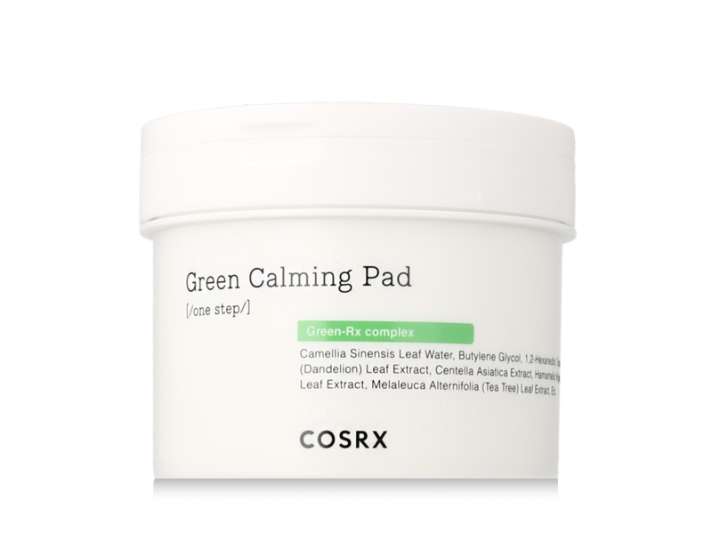 COSRX One Step Green Hero Calming Pad - Grøn 70 stk