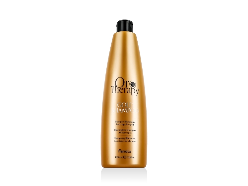 Fanola Oro Therapy Gold Shampoo 1000 ml | Hårvård - Hårprodukter - Schampo | GameStuff