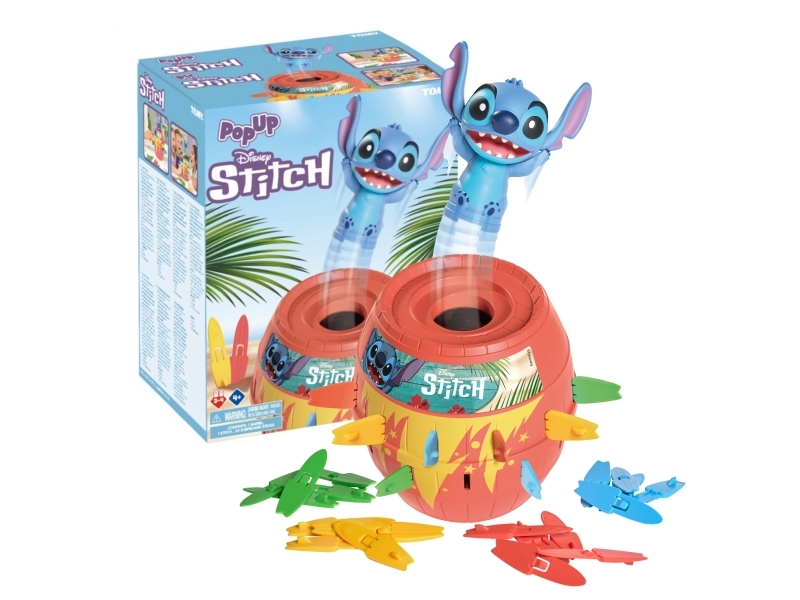 Tomy Pop Up Stitch, Brettspiel, Feinmotorik (Geschicklichkeit), 4 Jahr(E), Familienspiel
