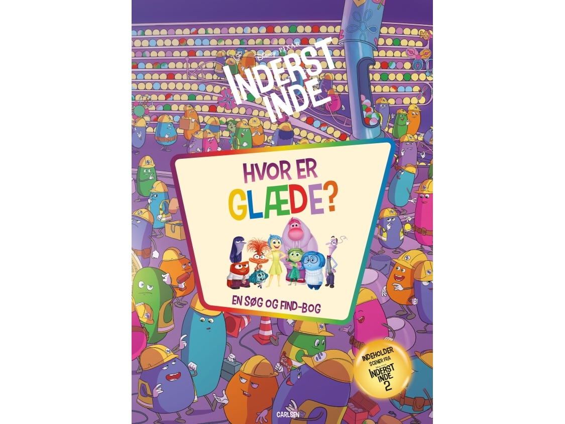 Hvor er Glæde? En søg og find-bog | Disney