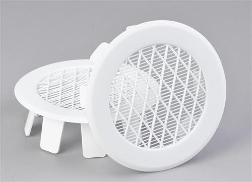 Duka avloppsrörsventil typ 95.3 - PVC, Grå, Ø75 mm, Förpackad i påse om 2 st. | Ventilation & Klimat - Ventilationstillbehör - Ventil | GameStuff