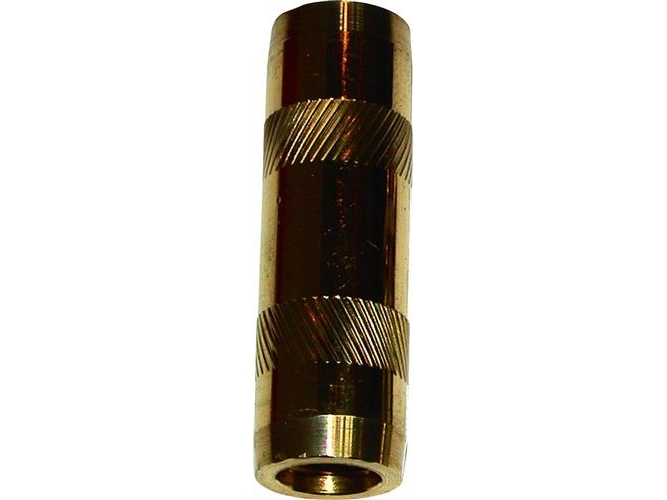 Desitek kobling For 14,2 mm Cu/Fe jordspyd med gevind, Rund