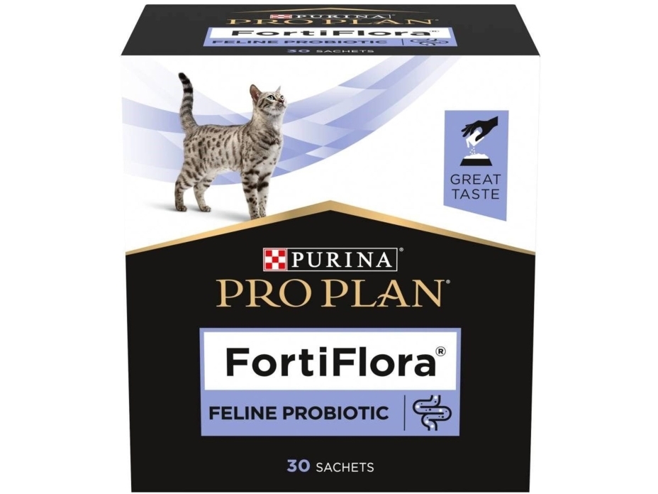 Purina Pro Plan FORTIFLORA för katter 30x1g | Sällskapsdjur - Katt - Tillskott & olier | GameStuff