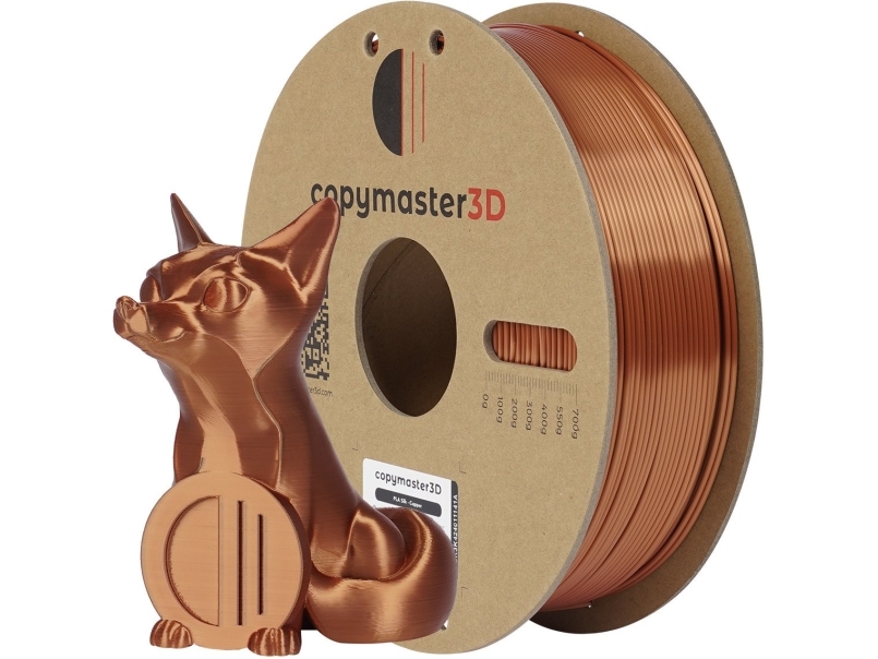 Copymaster3D PLA Silk 1.75mm 1kg - Copper