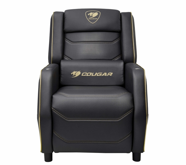 Cougar Gaming Sofa Ranger Pro Royal, Gaming-Sessel, 160 Kg, Gepolsterter Sitz, Gepolsterte Rückenlehne, Universal, Schwarz