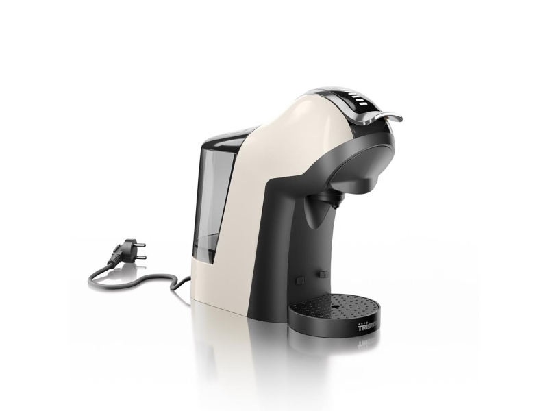 Tristar Cm-2301, Pad-Kaffeemaschine, 1 L, Kaffeekapsel, 1400 W, Cremefarben