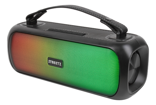 Streetz Cmb-110, 30 W, 80 - 16000 Hz, 30 W, Verkabelt & Kabellos, Usb Typ-A, Tragbarer Stereo-Lautsprecher
