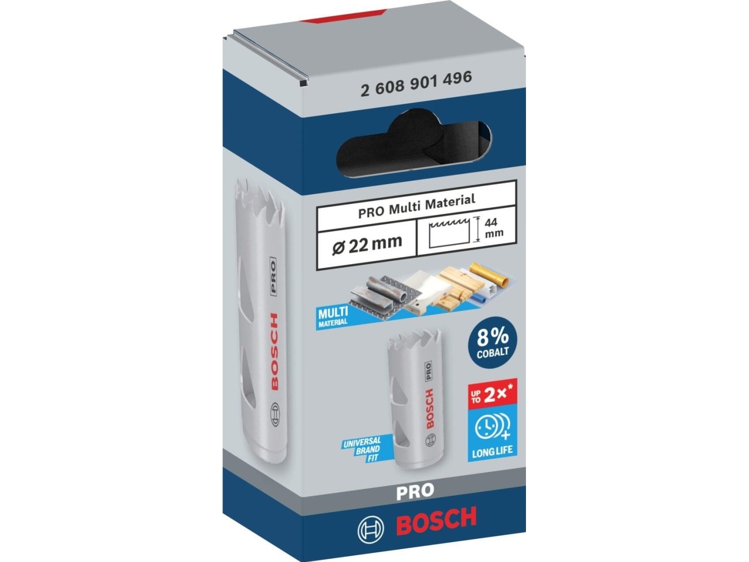 Bosch hullsag T MM B 22 mm