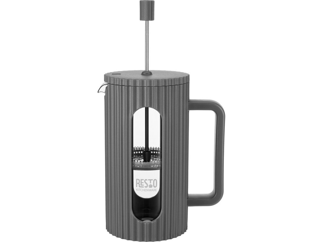 Resto Kitchenware 90535 Manual Coffee Maker French Press 1 L Grey