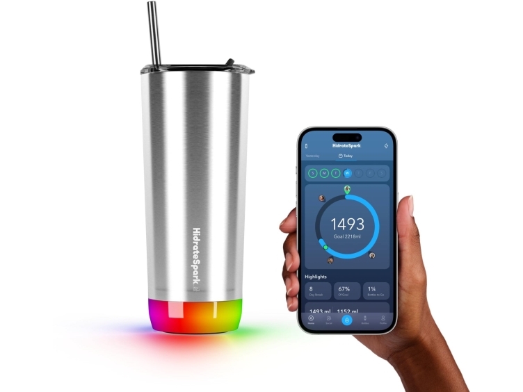 Hidratespark Hidratespark Pro Tumbler - Smart-Wasserflasche 592 Ml Edelstahl