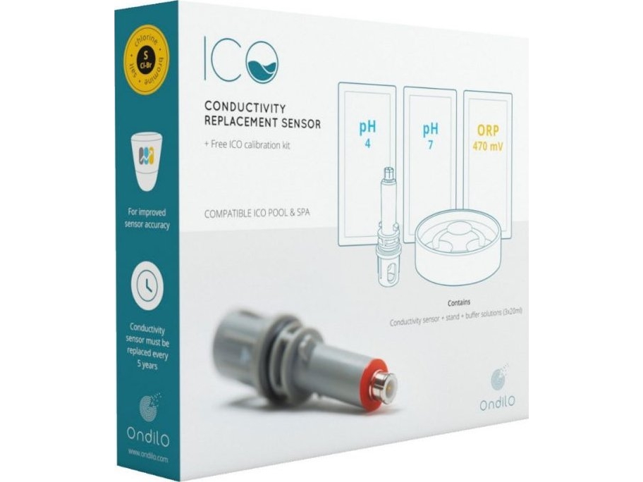 Ondilo ICO – Conductivity CT Sensor (Grey) + Calibration Kit