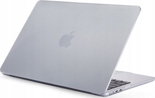 Etui Pipetto Pipetto Hardshell Dots Case, Frostet Klar - Macbook Air 13,6" (M2, 2022 M3, 2024)