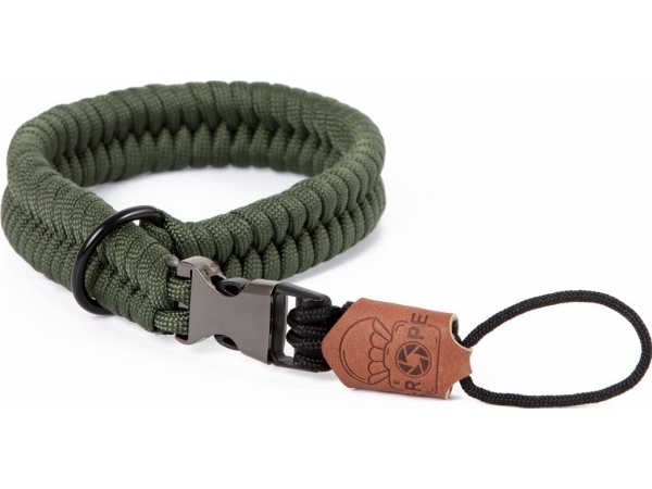 C-ROPE håndrem til kamera Klo lavet af paracord 30 cm Olive retail