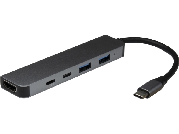 Inter-Tech Argus 5In1 Usb-C Docking Station
