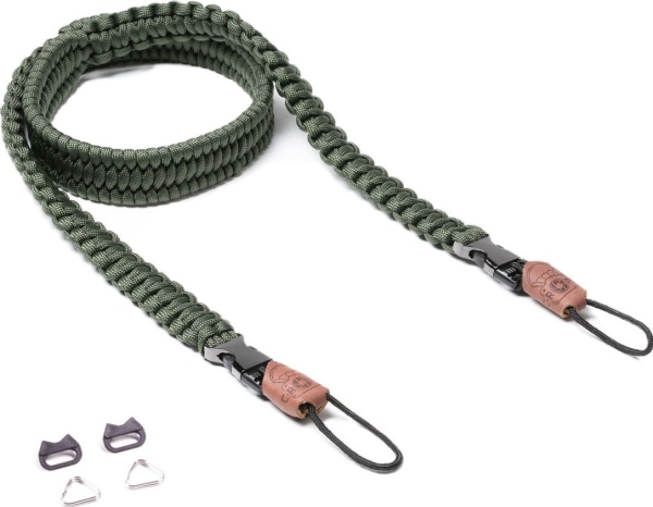 C-ROPE Kameragurt Traveler aus Paracord 100cm Military Olive retail | Sport & Träning - Pulsklockor & Smartwatches - Tillbehör | GameStuff
