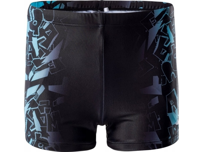 Aquawave Tøfler Atos Jr Black Scuba Blue Logo Print 158