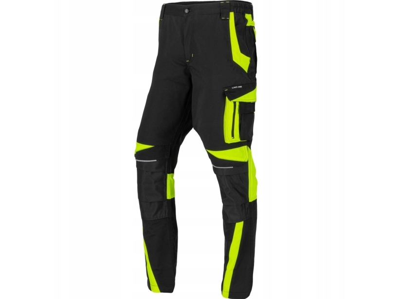 Lahti Pro Hose Schwarz Und Gelb, „3Xl“, Ce, Lahti