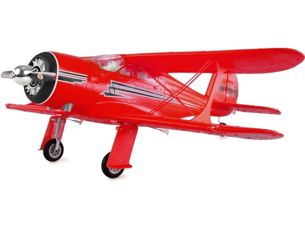 Fjärrstyrt flygplan Amewi AMXFlight Beech D17s 3D/6G RTF röd / gyro | Radiostyrd - Modellflygplan - Motormodellflygplan | GameStuff