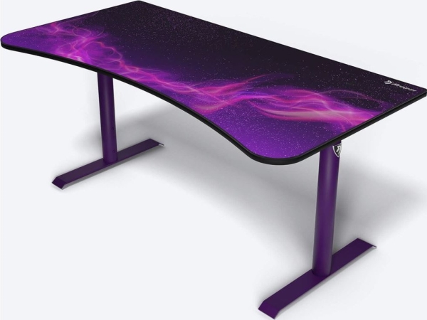 Arozzi Arena Gaming Desk - Large - Purple Galaxy