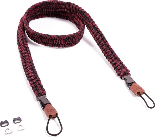 C-ROPE Kameragurt Traveler aus Paracord 125cm Red Dots retail | Sport & Träning - Pulsklockor & Smartwatches - Tillbehör | GameStuff