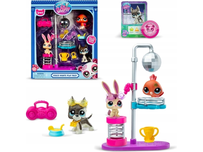 LITTLEST PET SHOP DISCO NIGHTS LEIKKIPAKKAUS