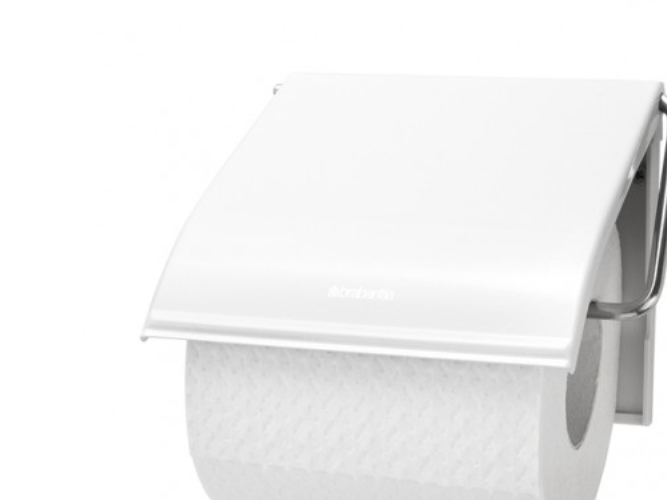 Dispenser, Brabantia, vit, metall, förberedd för väggmontage | Rengöring - Personlig vård - Övriga | GameStuff