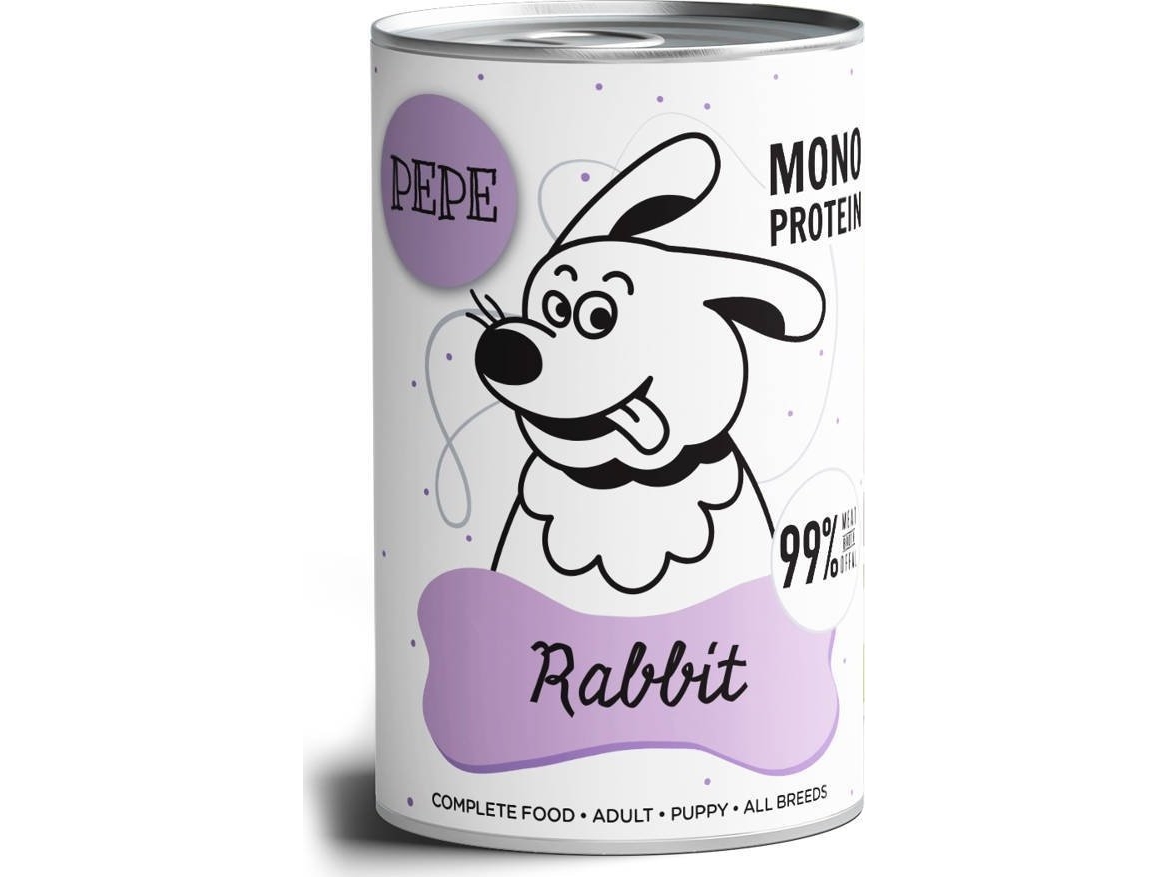Pepe Mono Protein Kaninchen 400G
