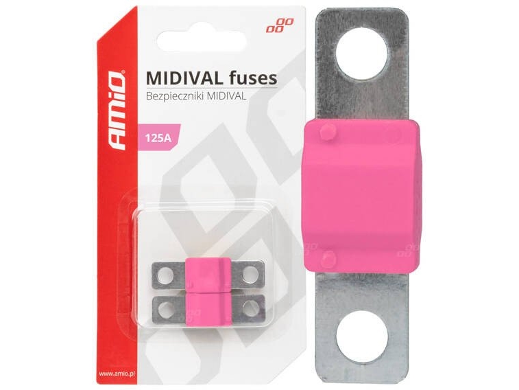 AMiO bilsikringer midival mta 125A 2 stk. amio-03480