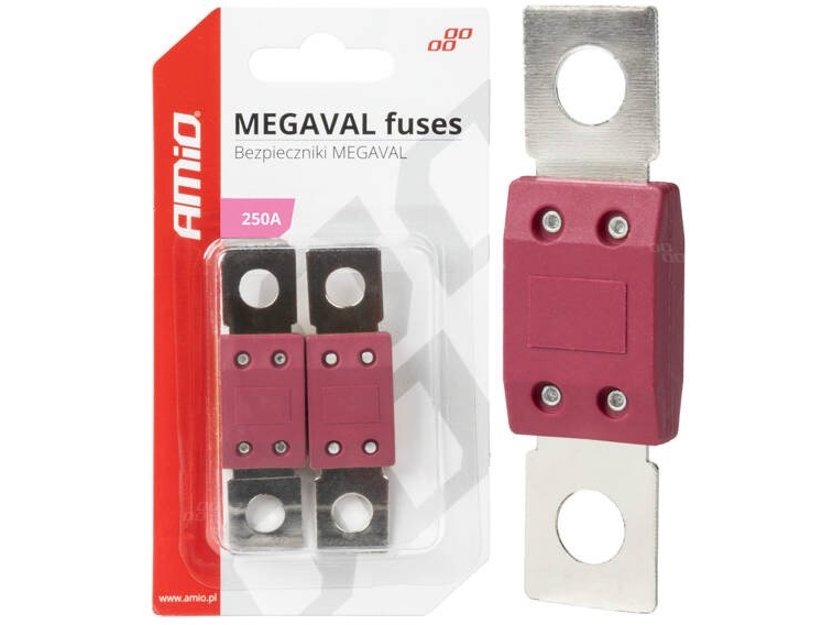 Auton sulakkeet megaval mta 2 kpl 250a amio-03469 amio-03469