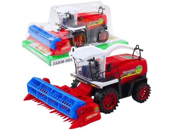 Lean Toys Vaikams skirtas kombainas žaislas