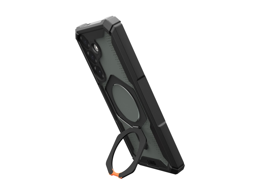 Uag Plasma Xte - Bagsidecover Til Mobiltelefon - Magsafe-Kompatibilitet - Sort/Orange - For Samsung Galaxy S25 Ultra