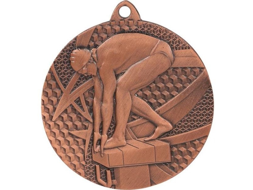 Victoria Sport Medal Bronze-Stahl Mit Gravur Auf Laminat