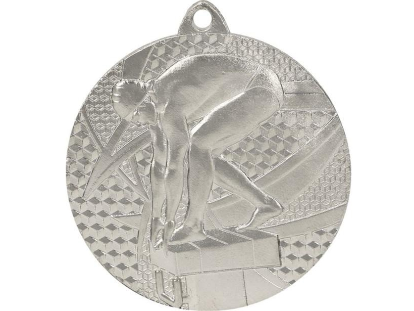 Victoria Sport Medal Silberner Stahl - Schwimmen