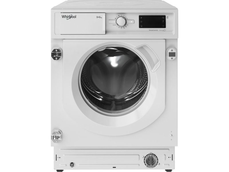 Whirlpool BI WDWG 961485 EU, Frontmatad, Inbyggd, Vit, Vänster, Knappar, Rotations-, 58 l | Vitvaror - Tvätt & torkning | GameStuff