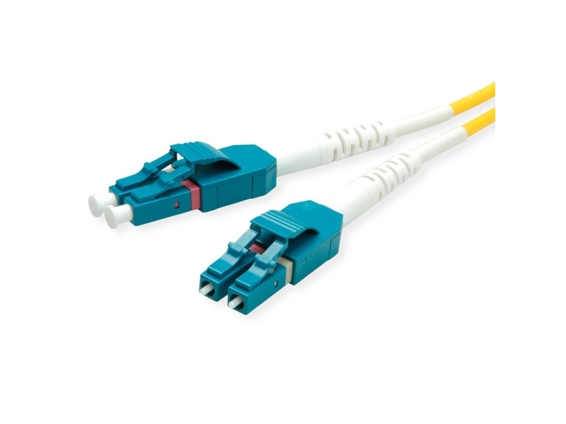 Roline Roline Fiber Optic Cable Duplex, Single Mode 9 / 125?M Os2, Lc / Lc, Yellow, 10.0M (21.15.8789)