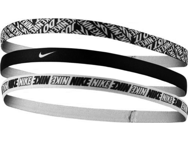 Nike Trykte hårbånd 3 stk N0002560903OS