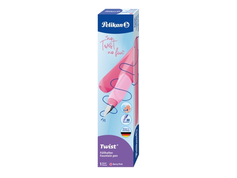 Pelikan Twist M Berry Pink Füllfederhalter (300010117)