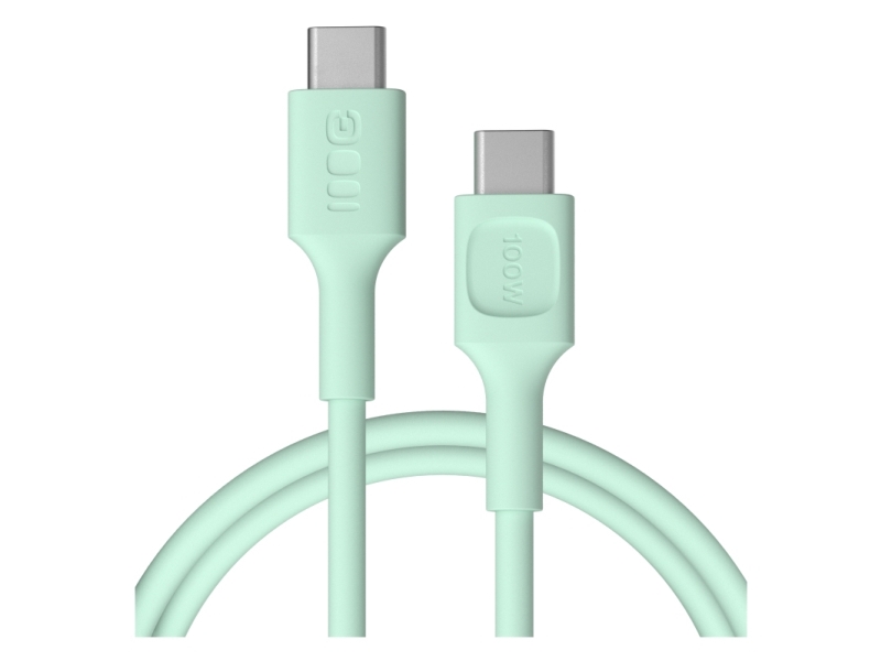 Green Cell Usb-C Kabel 1,2 M 100 W Greencell Powerflex Schnelles Laden Pd Minta Grün