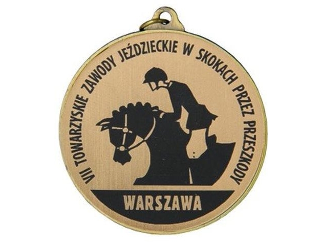 Victoria Sport Metallmedaille Mit Gravur Auf Laminat